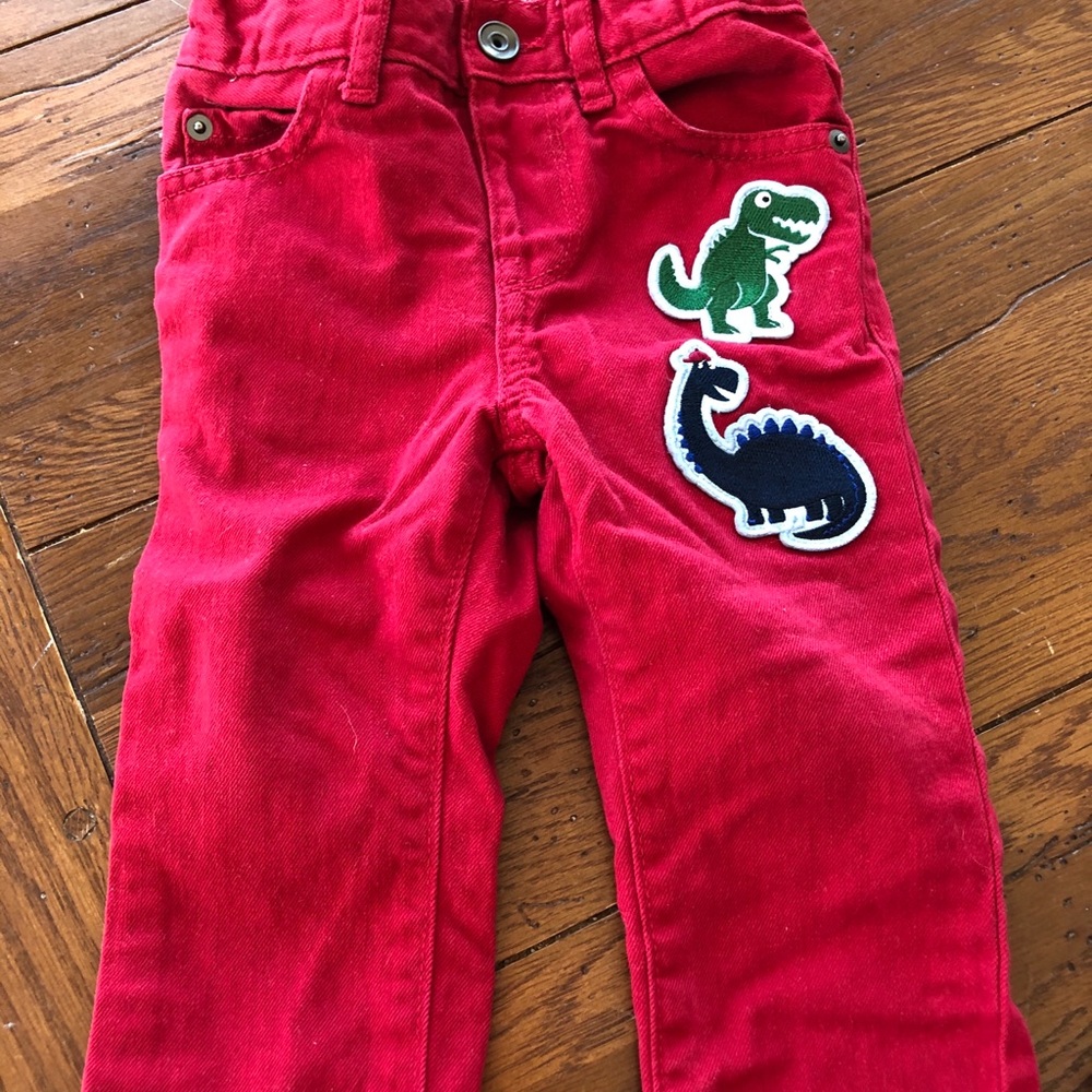 Children’s Place size 18-24 months red jeans